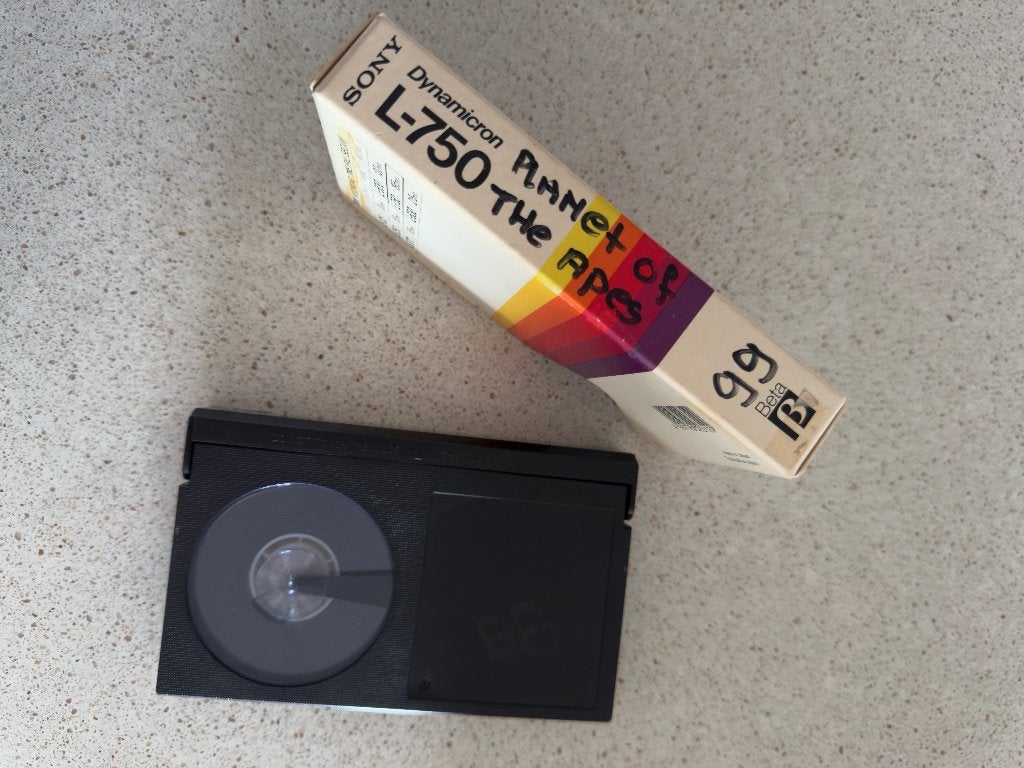 Planet of the Apes (1968) (Betamax), Nederlands ondertiteld, Ophalen of Verzenden, Vanaf 12 jaar, Gebruikt