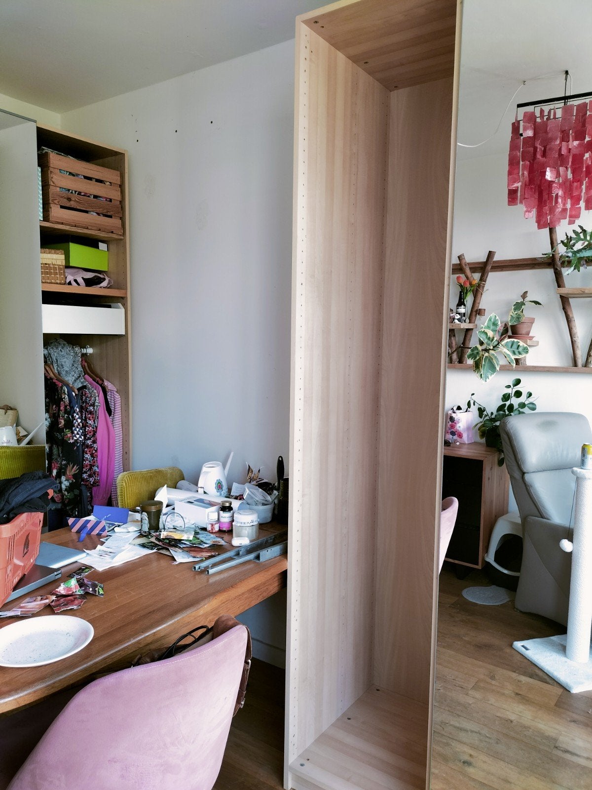 Ikea pax kast 50 breed 236 hoog, zonder lades en planken, Huis en Inrichting, Kasten | Kledingkasten, Ophalen, Gebruikt, 50 tot 75 cm