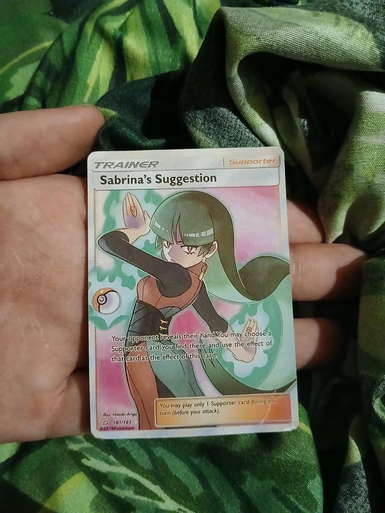 Sabrina's Suggestion 181/181 Pokémon Kaart, Ophalen of Verzenden