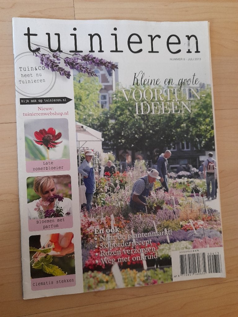 Tijdschrift TUINIEREN 1999, 2000, 2005, 2006, 2013, Boeken, Tijdschriften en Kranten, Ophalen of Verzenden, Zo goed als nieuw