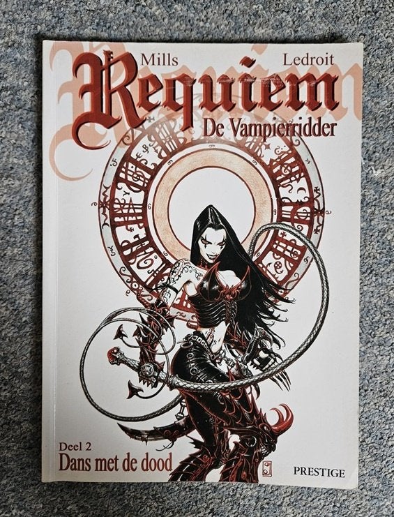 Stripboek Requiem - 2 Dans met de dood - Ledroit - Mills, Eén stripboek, Ophalen, Gelezen
