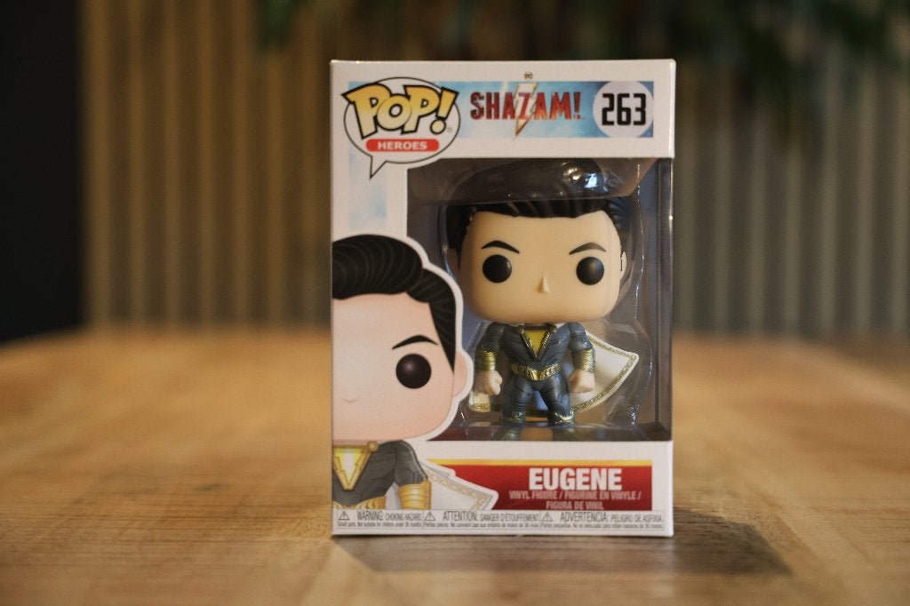 Funko Pop! Heroes: Shazam - Eugene #263, Ophalen of Verzenden, Nieuw