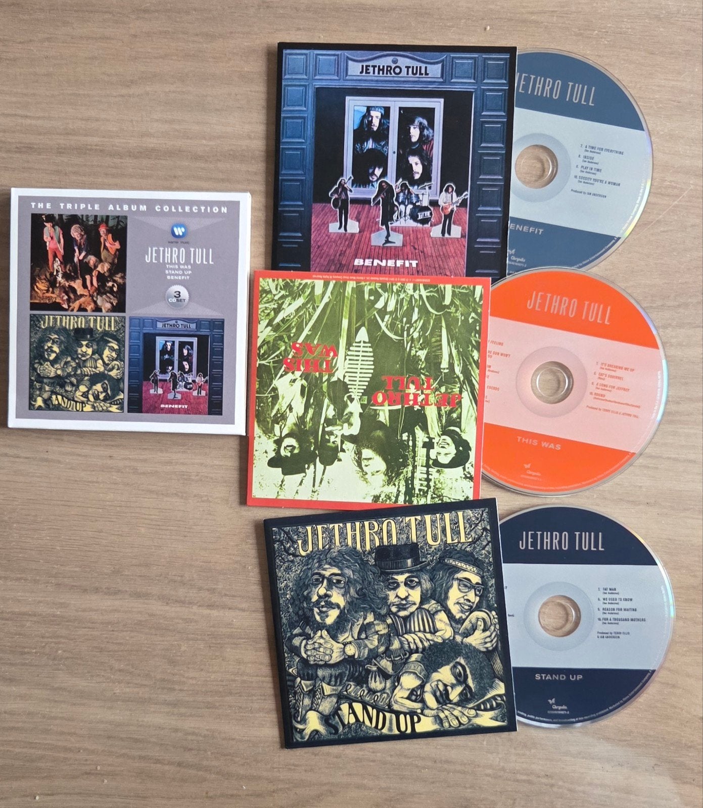 Jethro Tull - The Triple Album Collection (3 CD Set), Rock, Boxset, Ophalen of Verzenden, Zo goed als nieuw