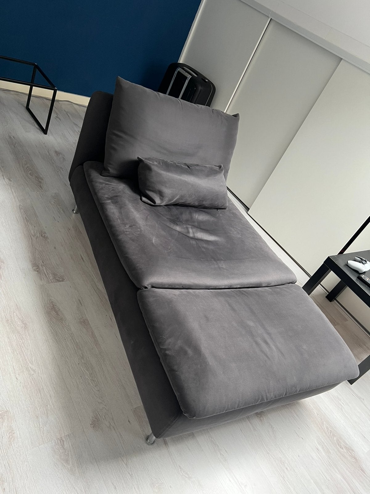 IKEA SÖDERHAMN chaise longue donkergrijs, Huis en Inrichting, Ophalen, Gebruikt