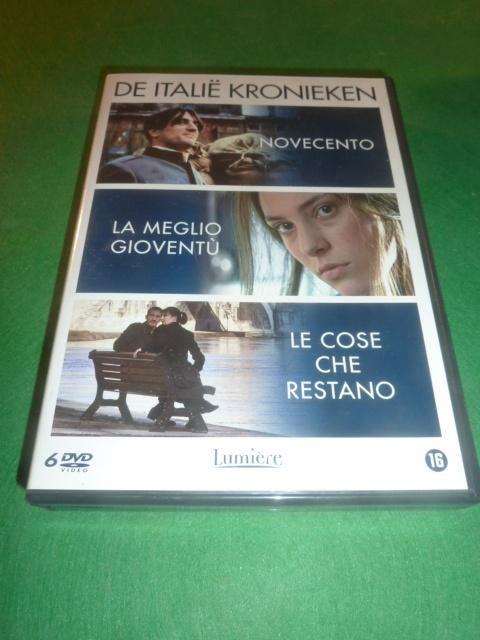 DE ITALIË KRONIEKEN Novecento Meglio gioventu Cose restano, Verzenden, Drama, Zo goed als nieuw, Alle leeftijden