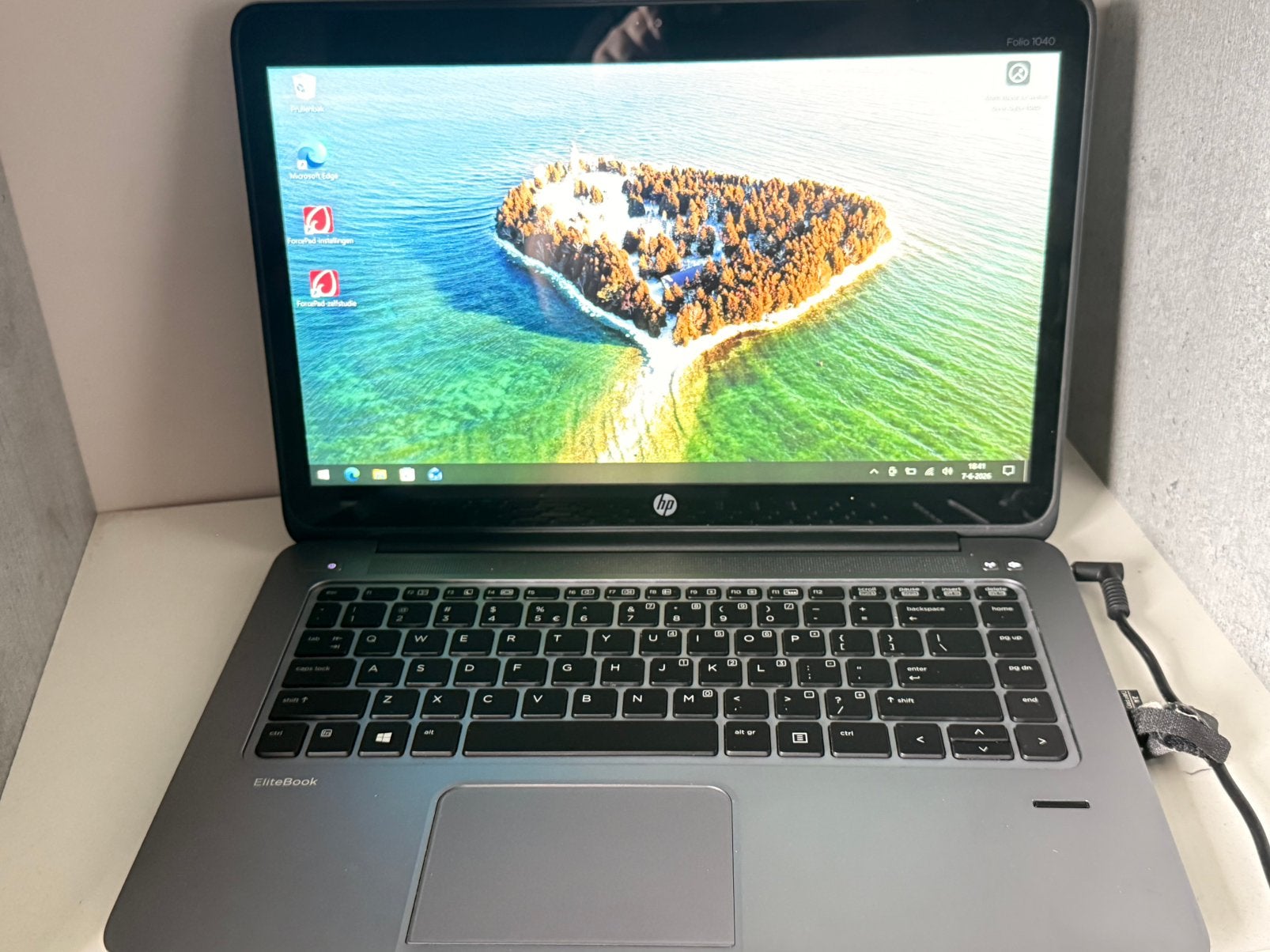 HP Elitebook Folio 1040 G2 - 14" met Touchscreen, Computers en Software, Windows Laptops, Ophalen, Gebruikt, 2 tot 3 Ghz, Qwerty