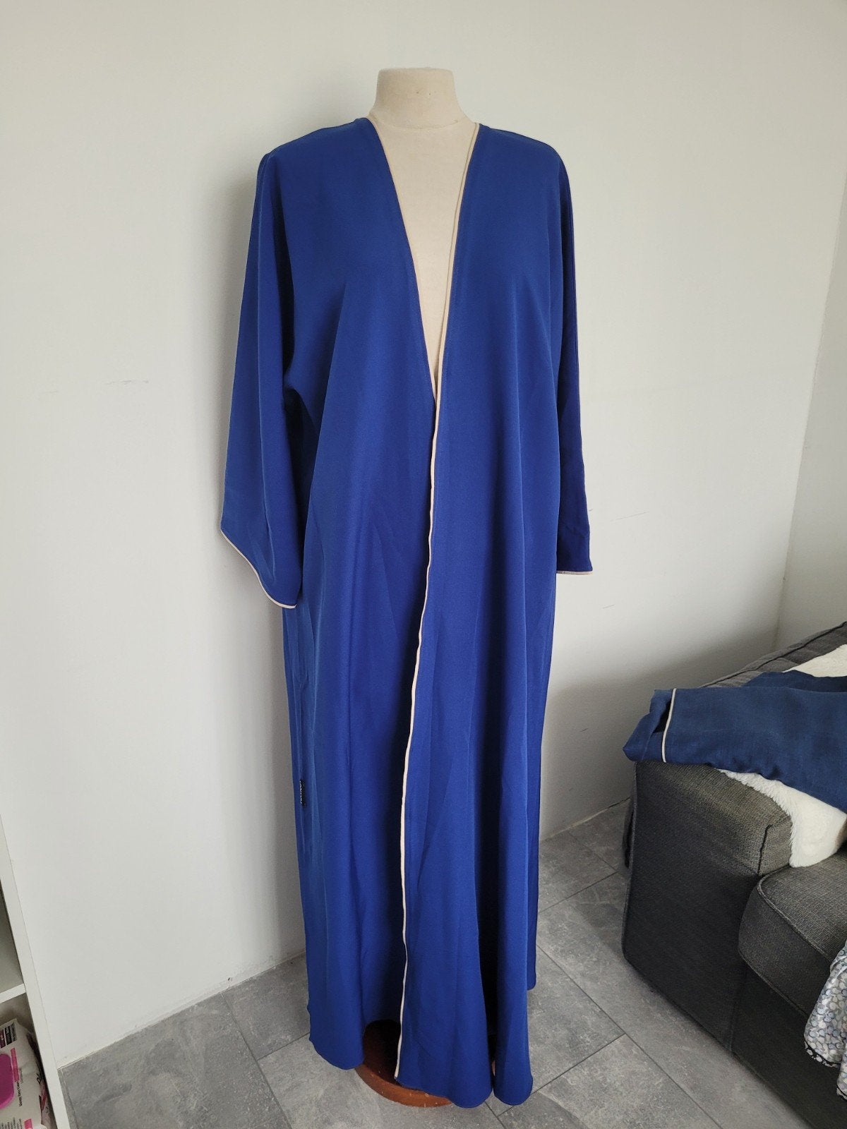 Hayaah Abaya Kobaltblauw Maat 58.nog nieuw nooit gedragen, Hayaah, Blauw, Maat 46/48 (XL) of groter, Ophalen of Verzenden
