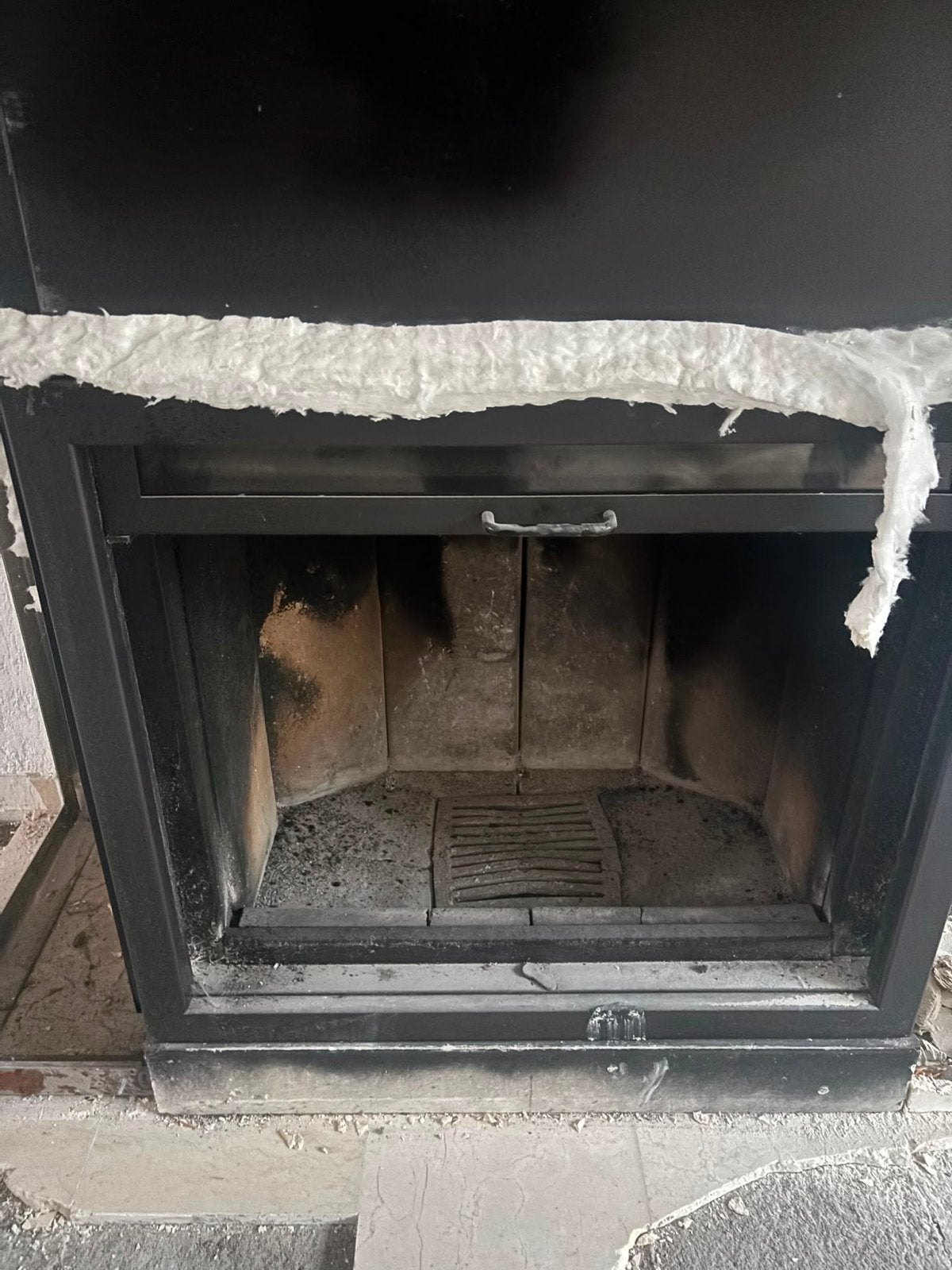 Gebruikte Houthaard Inbouwhaard met Ventilatie, Huis en Inrichting, Ophalen, Gebruikt, Inbouwhaard, Houthaard
