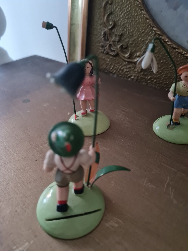 Hand gemaakt jongetje lederhosen Ertsgebergte, Heikant 21 Kaatsheuvel, Gebruikt, Belle Vieille Brocante, Ophalen of Verzenden