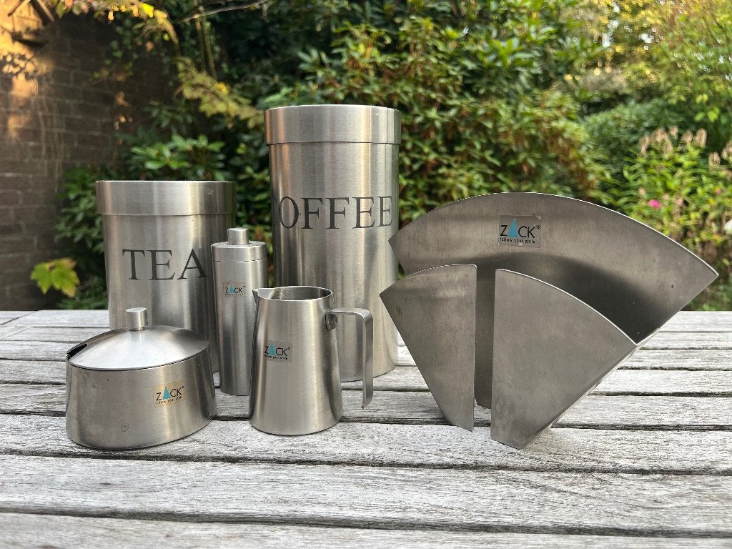 Zack Collectie Voorraaddozen, Zilver, Ophalen of Verzenden, Zo goed als nieuw, Voorraadpot