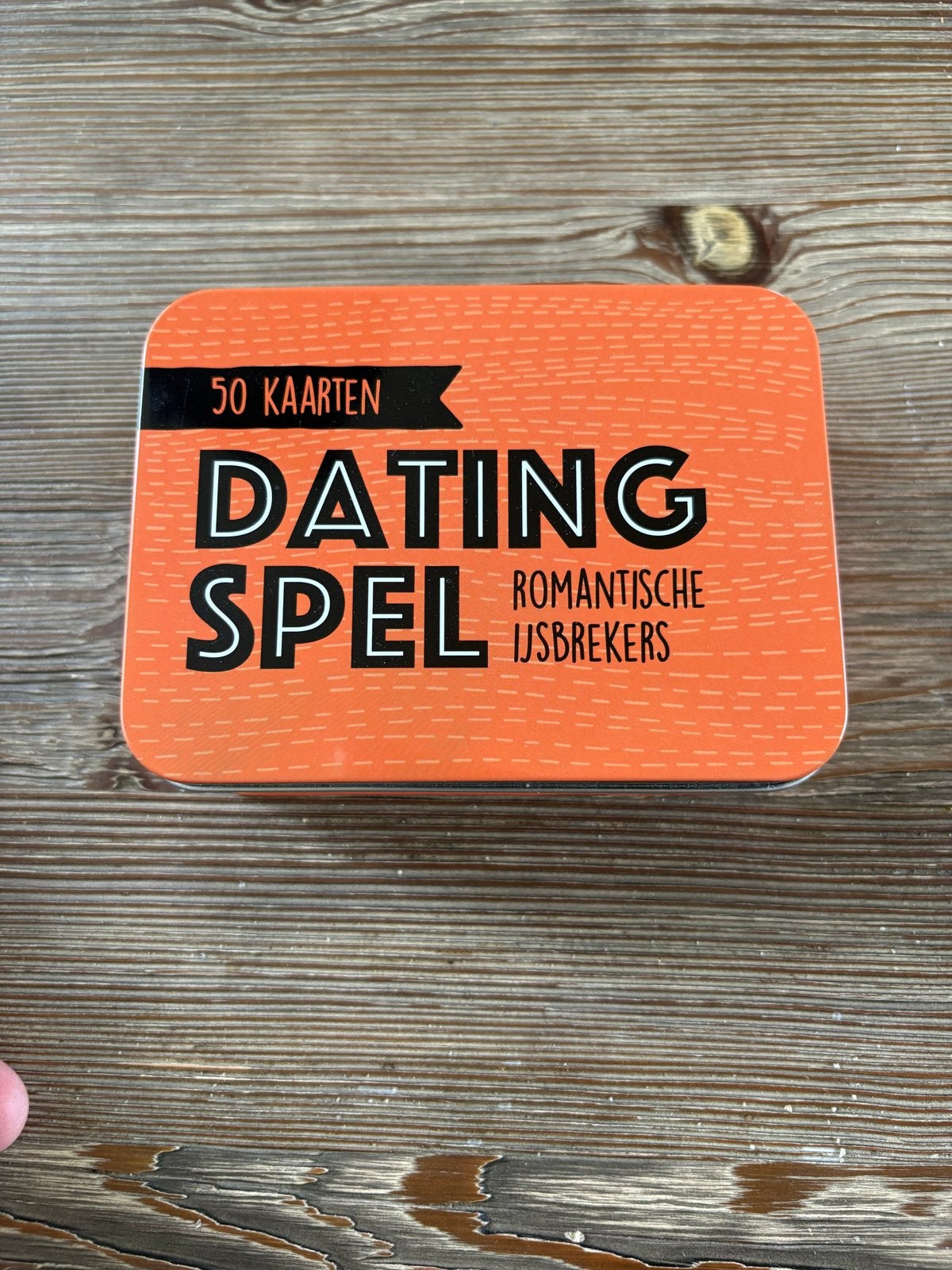 Dating Spel: Romantische IJsbrekers - 50 Kaarten, Een of twee spelers, Ophalen of Verzenden, Zo goed als nieuw