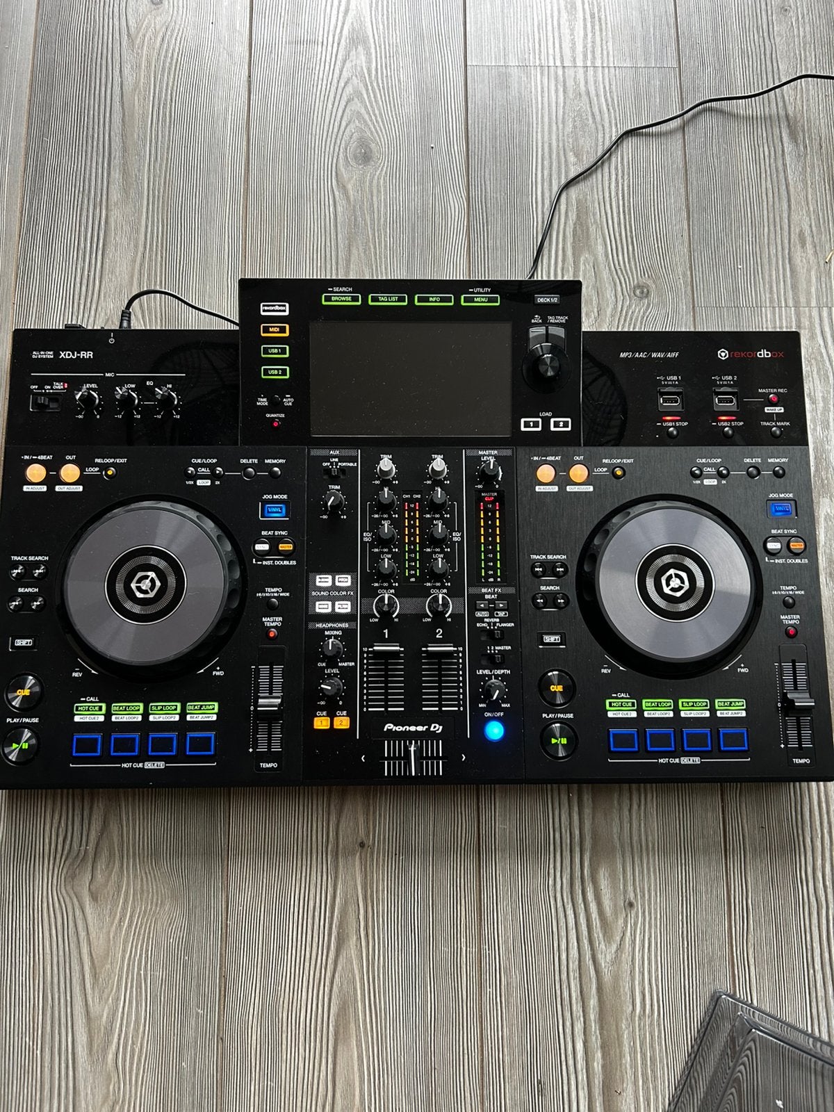 Pioneer XDJ- RR + topcover, Ophalen, Zo goed als nieuw, Pioneer