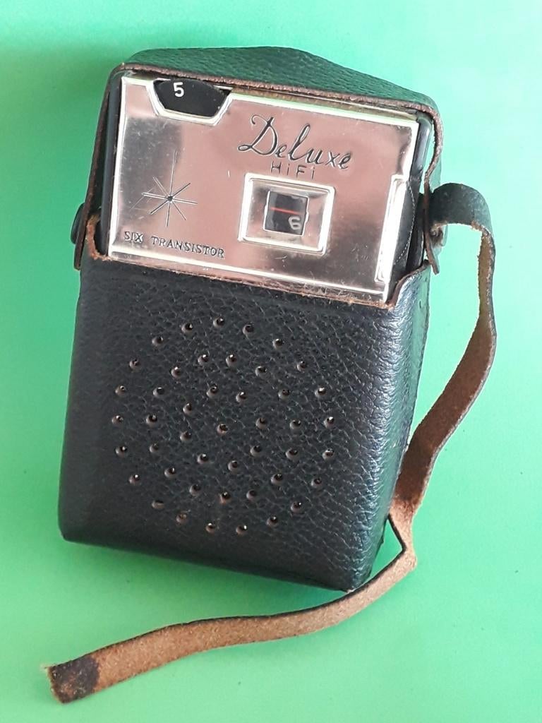 Stijlvolle,  vintage transistorradio te koop, Ophalen of Verzenden