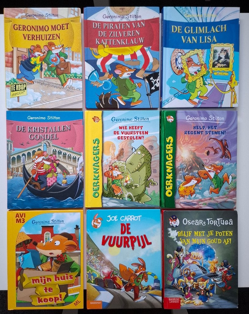 Geronimo Stilton boeken, Ophalen of Verzenden, Zo goed als nieuw, Geronimo Stilton, Sprookjes