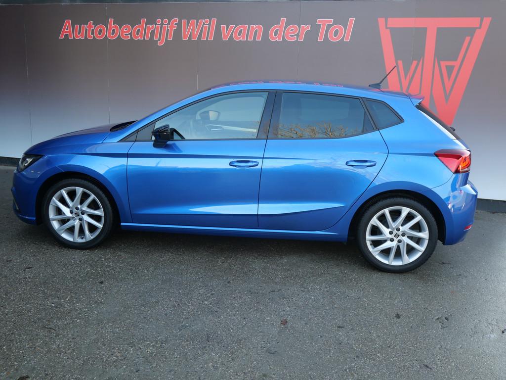 SEAT Ibiza 1.0 TSI FR BUSINESS | VIRTUAL | CLIMA | CRUISE |, Voorwielaandrijving, Gebruikt, Blauw, Ibiza
