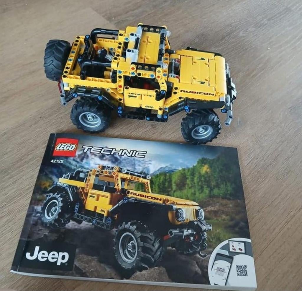 Lego Technic 42122 Jeep Wrangler Rubicon, Ophalen of Verzenden, Zo goed als nieuw