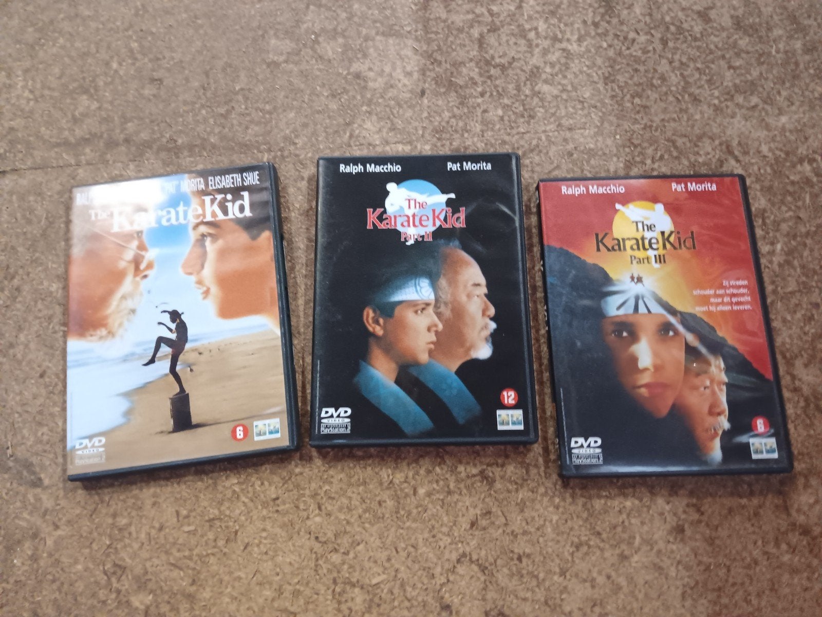 the Karate kid 1 2 3 dvd.s nieuwstaat, Alle leeftijden, Ophalen of Verzenden, Zo goed als nieuw, Actie en Avontuur