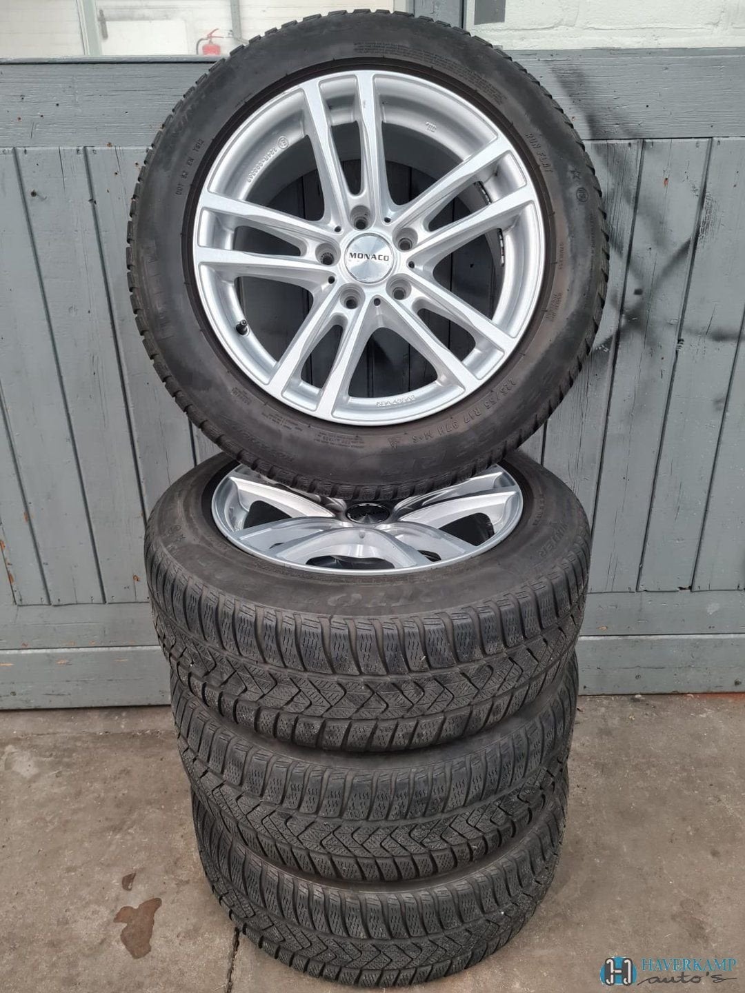 BMW 3 serie winterset runflat 225 55 17, Auto-onderdelen, Banden en Velgen, Ophalen, Gebruikt, -, -