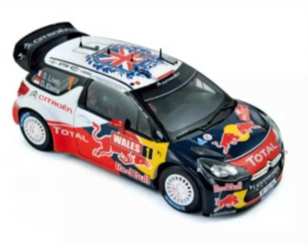 Citroen DS3 WRC Rallye GB 2011 NOREV Loeb 1/18 ref: 181557, Hobby en Vrije tijd, Modelauto's | 1:18, Verzenden, Nieuw, Auto, Norev