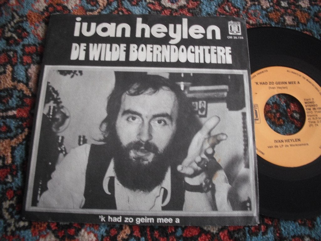 Ivan Heylen - De wilde boerendochter (br, Ophalen of Verzenden, Zo goed als nieuw, 12 inch, Levenslied of Smartlap