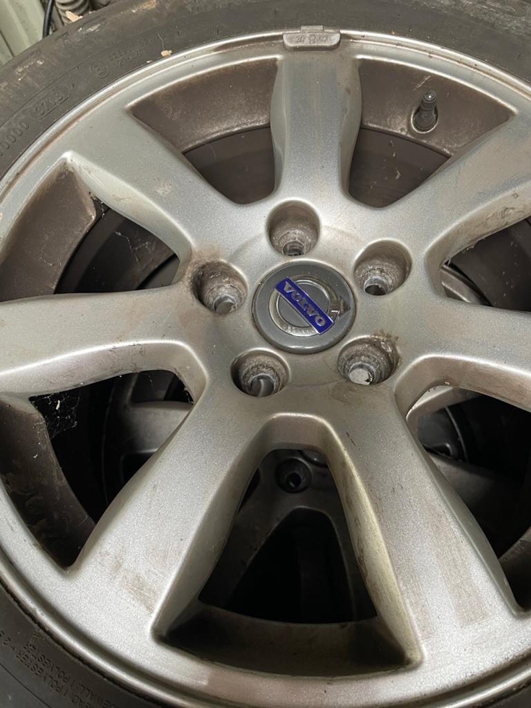 Vredestein winterbanden met lichtmetalen velgen Volvo V60, Auto-onderdelen, Banden en Velgen, Ophalen, Gebruikt, 16 inch, Banden en Velgen