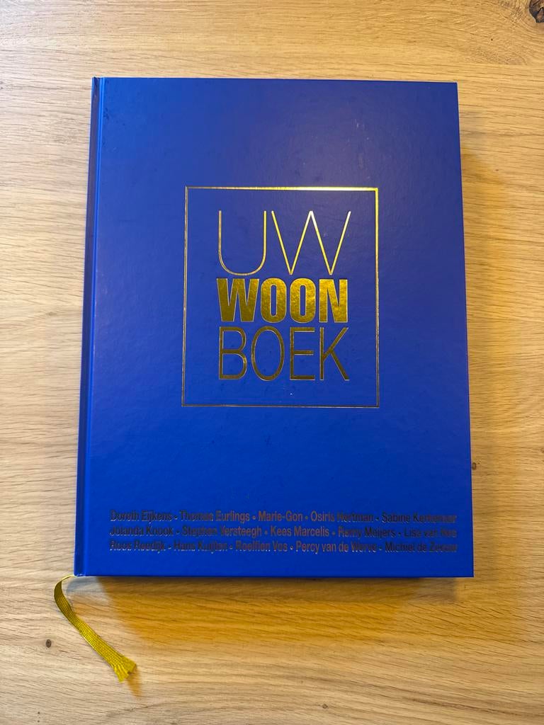 Uw Woonboek tafelboek salontafel boek, Boeken, Ophalen of Verzenden, Zo goed als nieuw, Interieur en Design