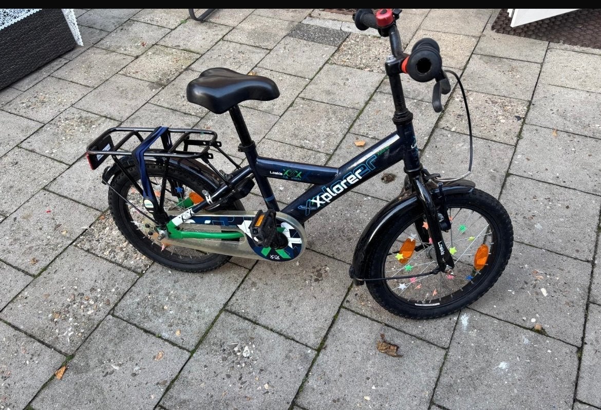 Kinderfiets, Ophalen, Gebruikt, Terugtraprem, Minder dan 16 inch
