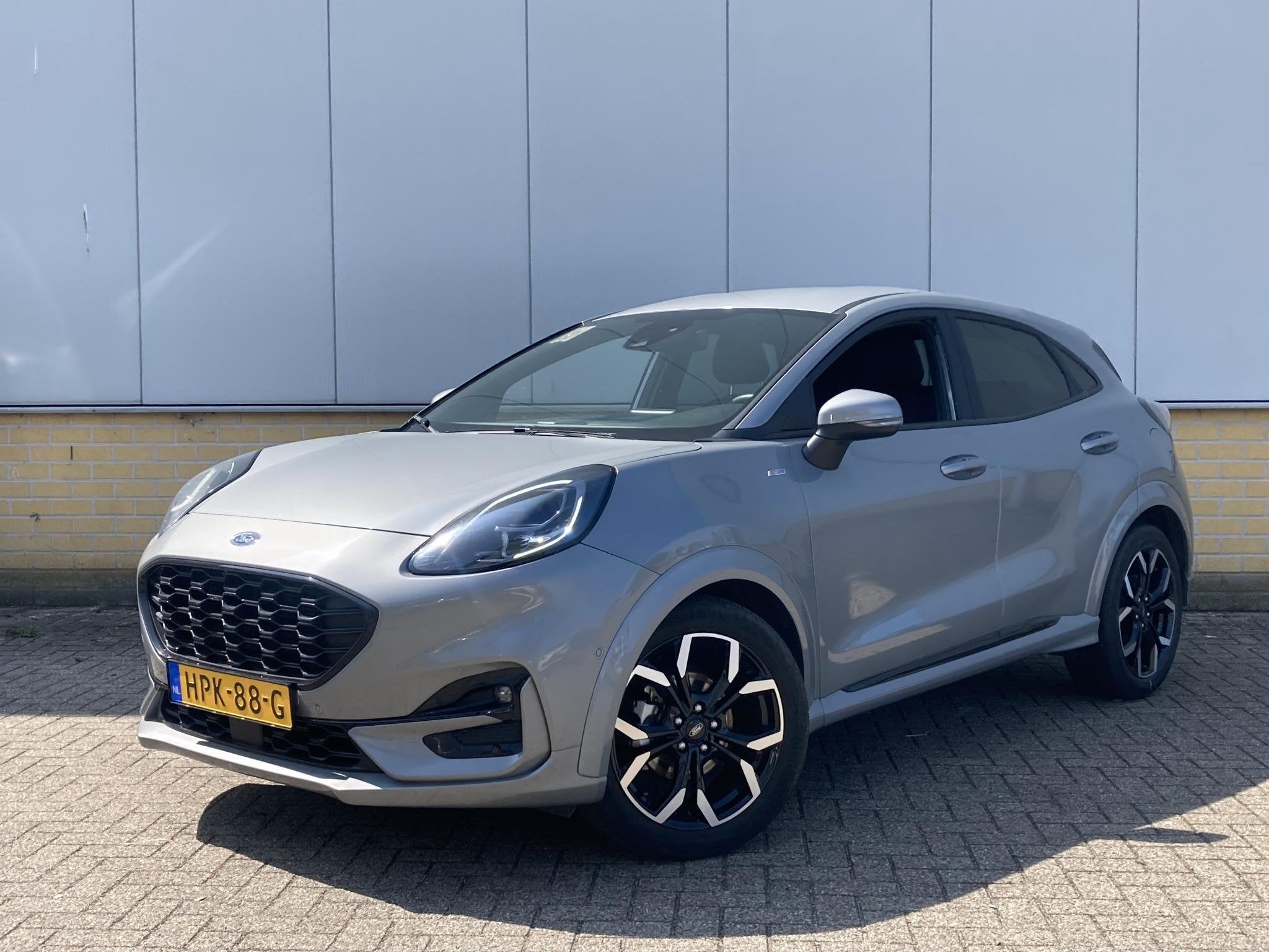 Ford Puma 1.0 EcoBoost Hybrid 155pk ST-line-X Automaat Navig, Leder en Stof, 665 kg, Bedrijf, 155 pk