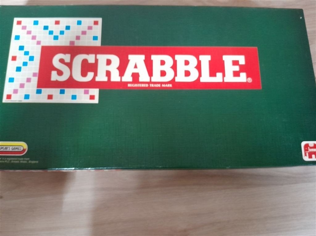 Scrabble groene doos - s4006, Verzenden, Zo goed als nieuw