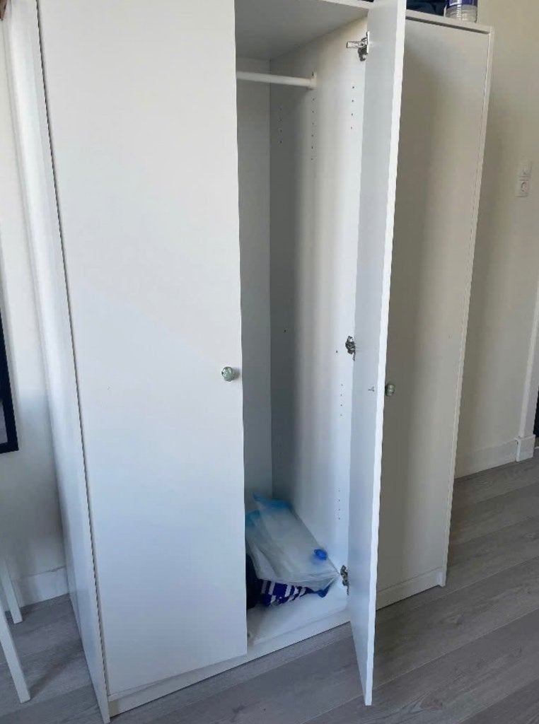 Wardrobe, Ophalen, Gebruikt, 100 tot 150 cm, 150 tot 200 cm