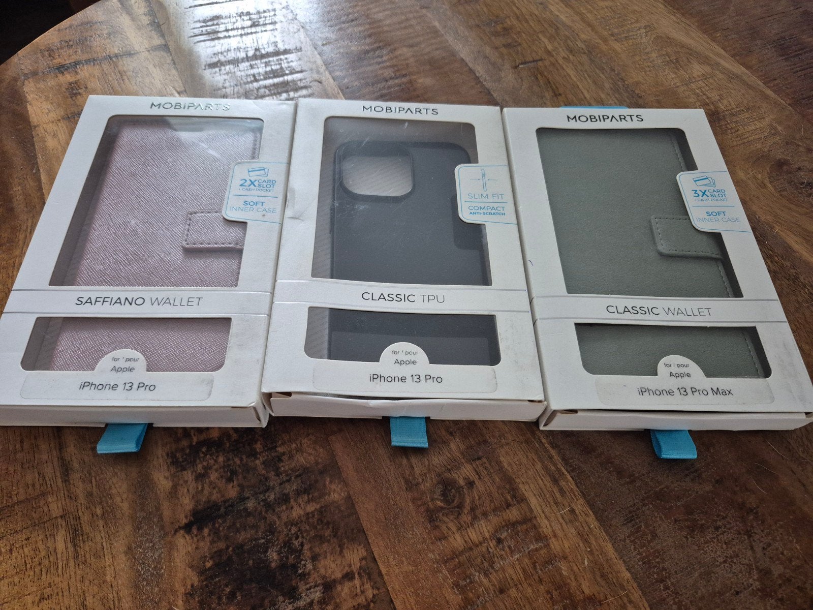 MobiParts iPhone 13 Pro/Pro Max Hoesjes - Nieuw in doos, Ophalen