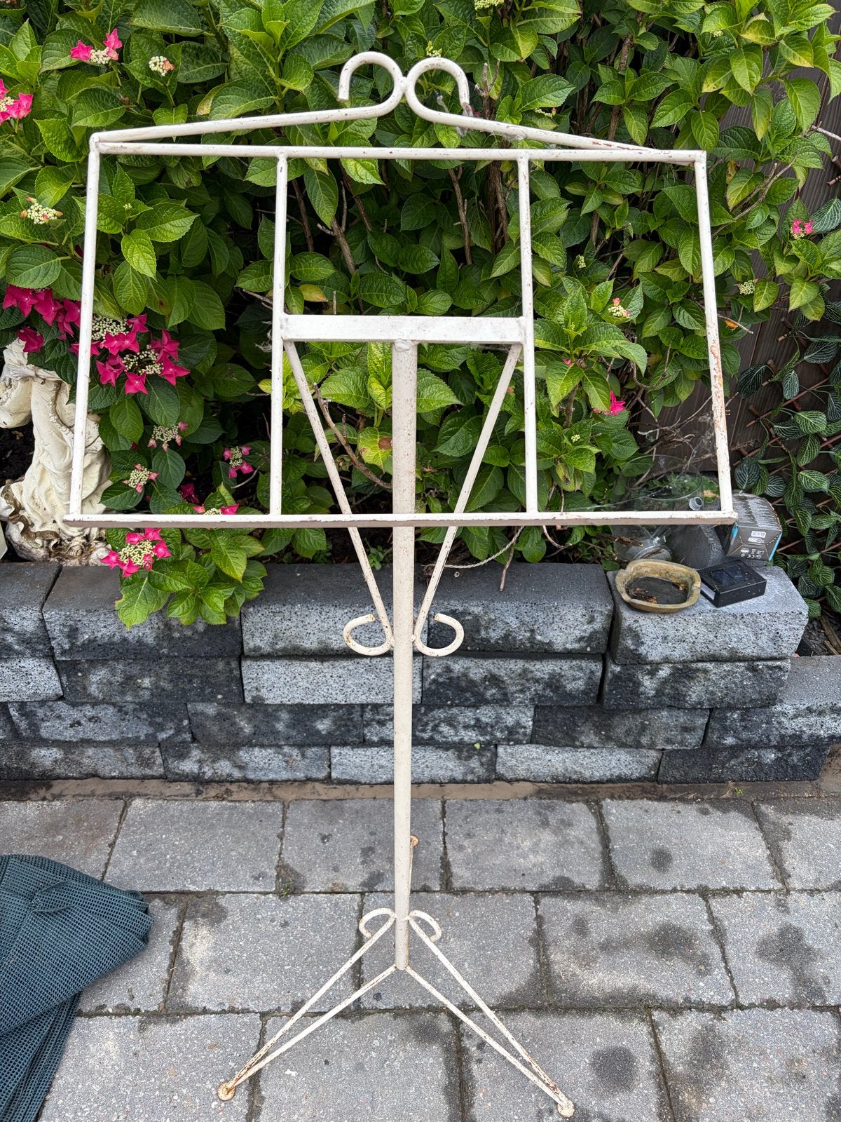 Brocante Muziekstandaard / Menukaart Houder, Ophalen
