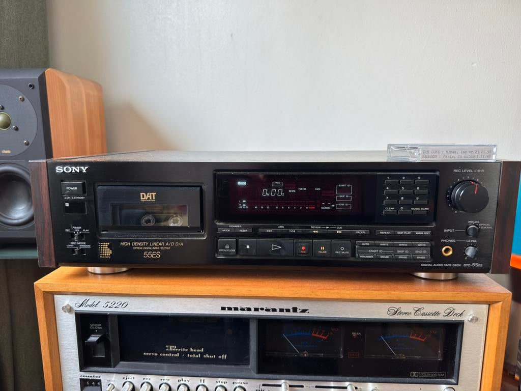 sony DAT 55ES, Ophalen of Verzenden, Zo goed als nieuw