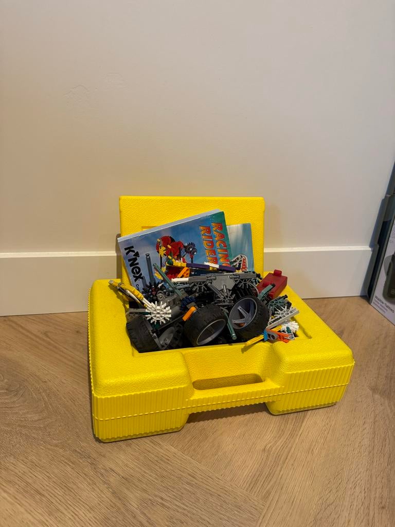 K'nex Racing Riders Bouwset in Koffer, Ophalen of Verzenden, Gebruikt, K'nex