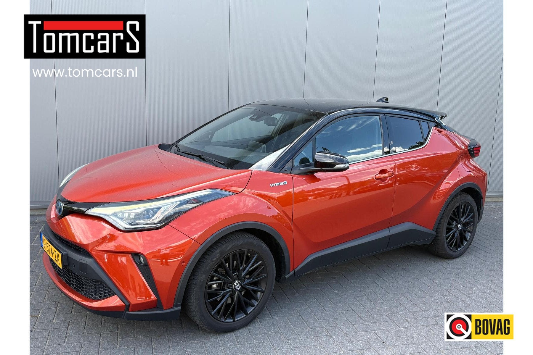 Toyota C-HR 2.0i Hybrid 184PK Automaat Launch Edition Trekha, Euro 6, 4 cilinders, Bruin, Leder en Stof