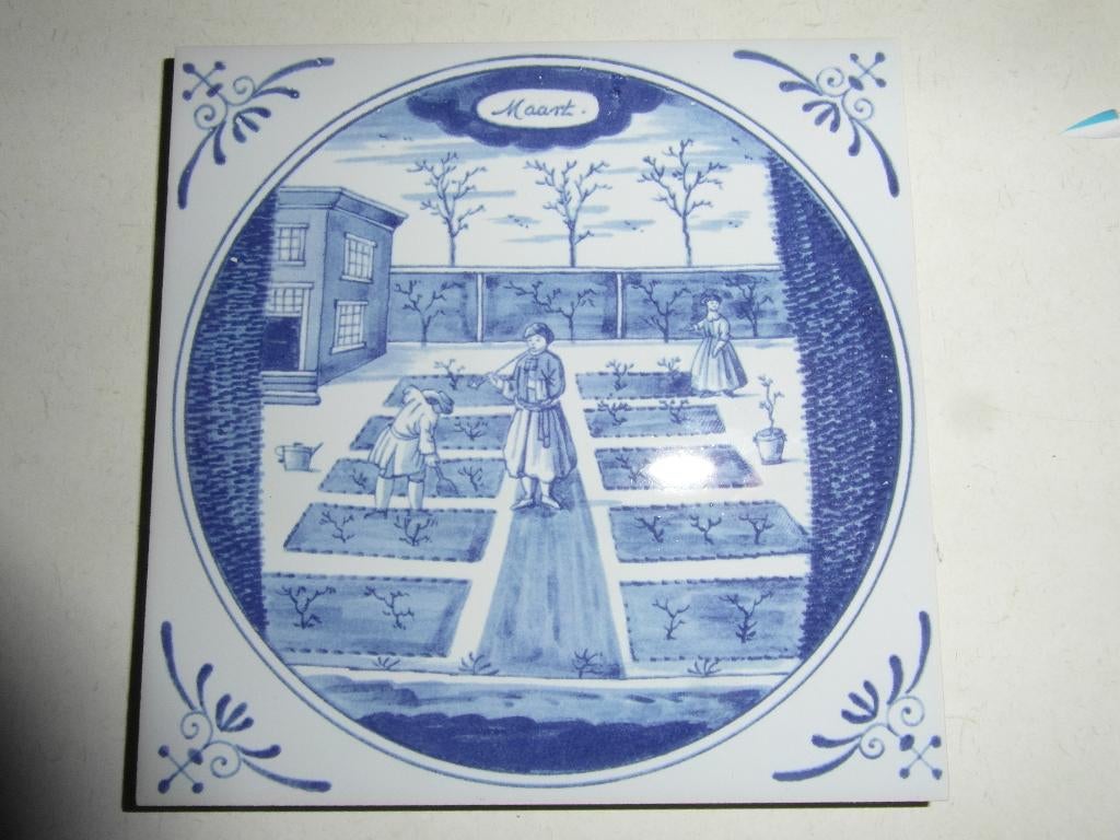 Tegeltje Maart, Ophalen of Verzenden, Nieuw