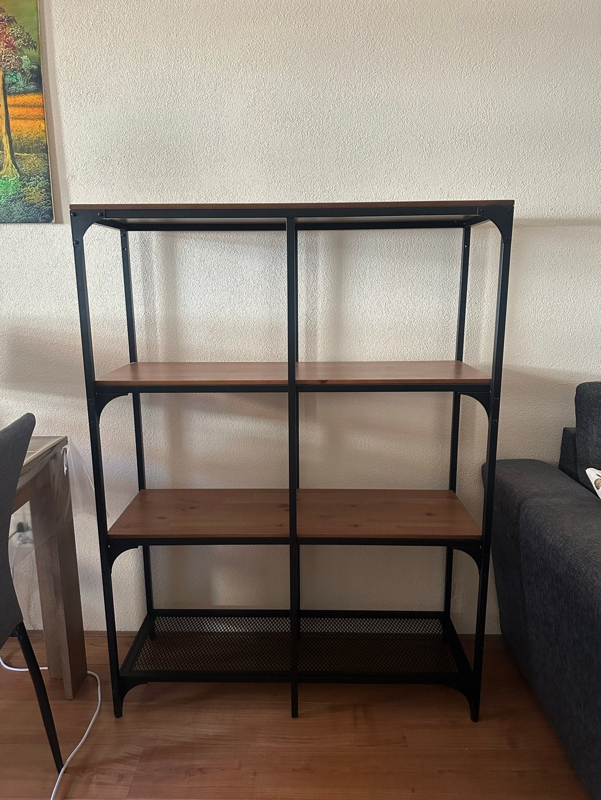 IKEA Fjallbo stellingkast, Met plank(en), Gebruikt, 100 tot 150 cm, 100 tot 150 cm