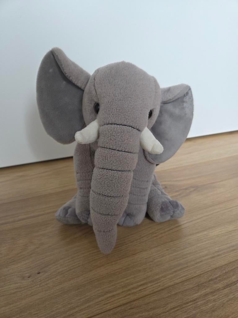 Knuffel Olifant, Ravensden, 30cm, Ophalen of Verzenden, Zo goed als nieuw, Olifant