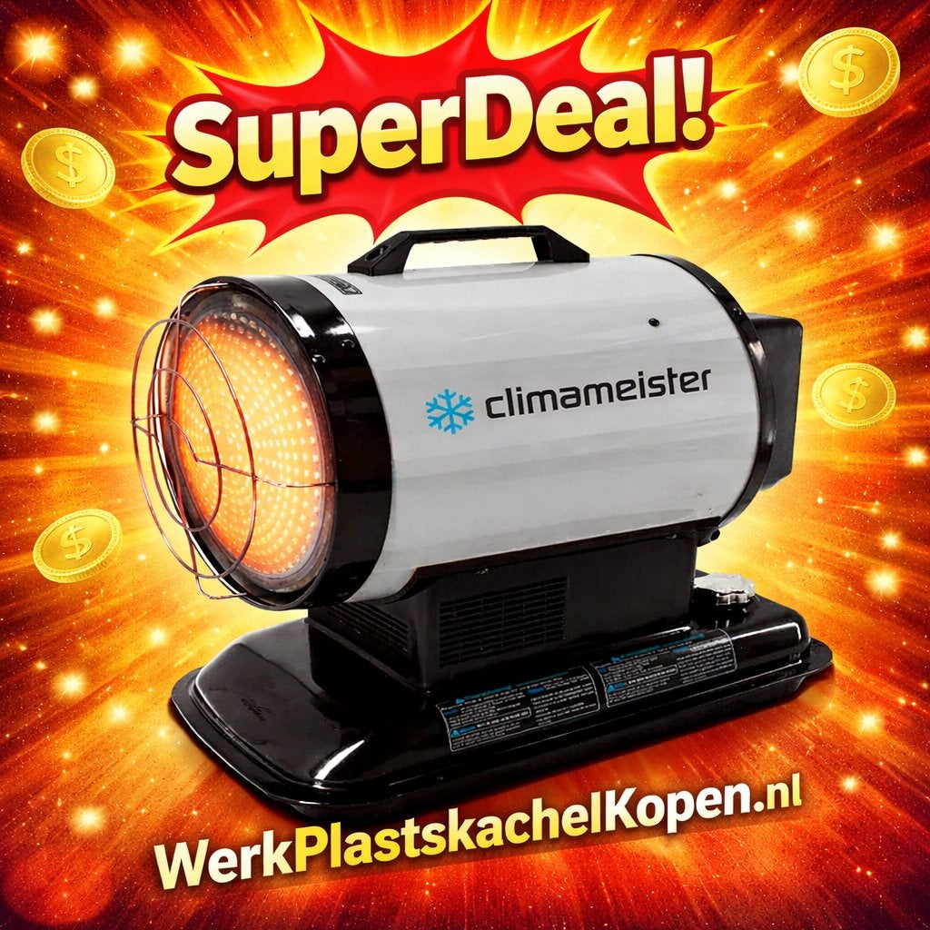 NIEUW Werkplaatskachel Diesel Heater Kachel Verwarming, Huis en Inrichting, Gebruikt, Climameister, Keerweer 34-37, Vrijstaand