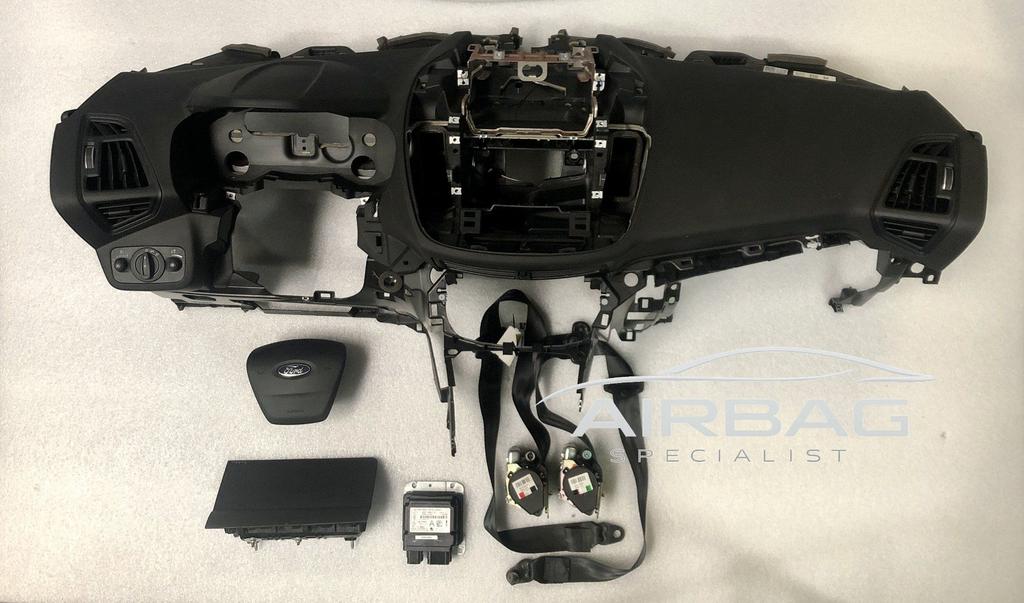 Complete airbag set ford c-max c max kuga 2016+ stuur airbag, Auto-onderdelen, Gebruikt, -, -, Ophalen of Verzenden