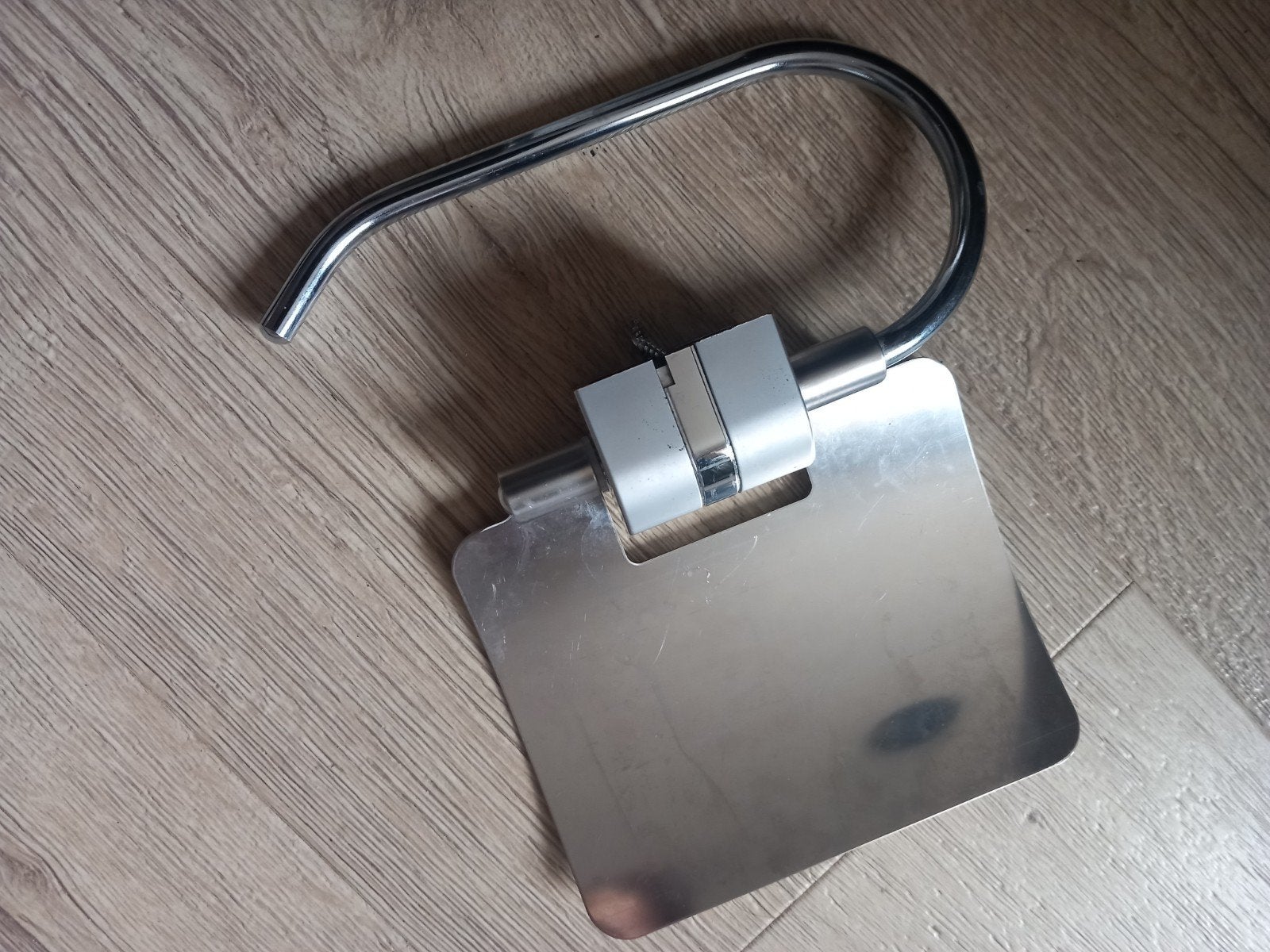Tiger toilet rolhouder, Ophalen of Verzenden, Zilver, Overige merken, Toilet-accessoire