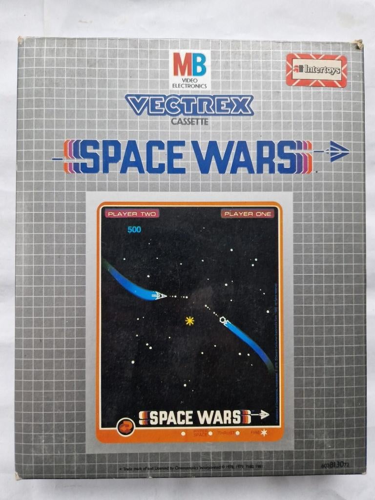 vectrex SPACE WARS, Gebruikt, 1 speler, Racen en Vliegen, Ophalen of Verzenden
