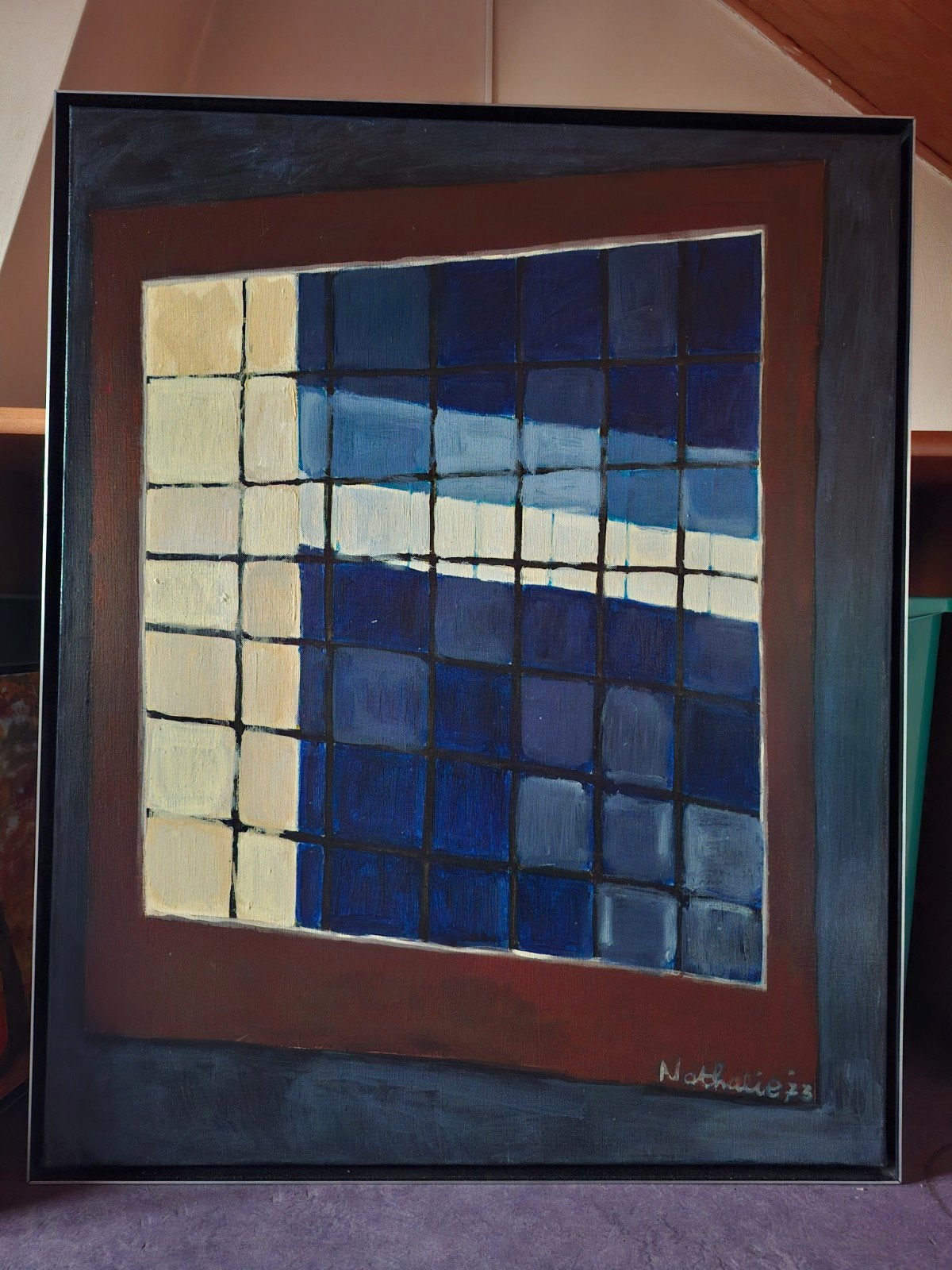 Natalie van den Eerenbeemd. Schilderij op doek, Ophalen, 25 tot 50 cm, 50 tot 100 cm, Minder dan 100 cm