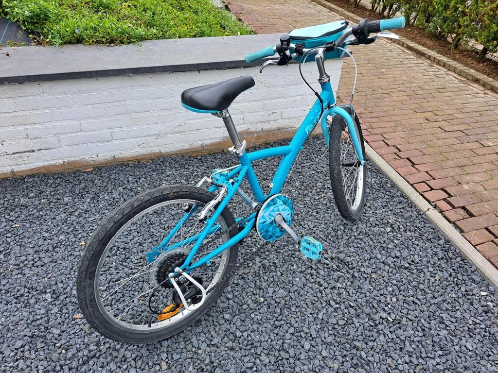 Stoere B-Twin meisjes fiets 6 versnellingen, Ophalen, 20 inch, Versnellingen