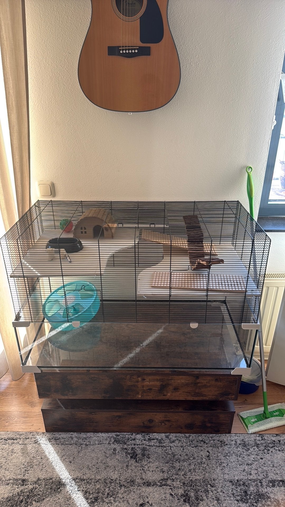 Ferplast karat 100 - hamster kooi 100x50x62,5, Dieren en Toebehoren, Knaagdieren en Konijnen | Hokken en Kooien, Ophalen, Kooi