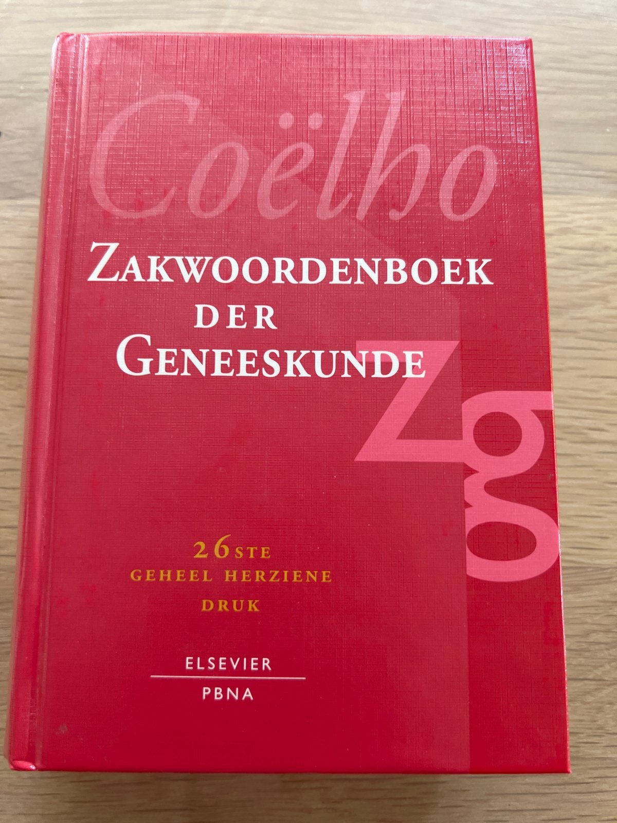 Zakwoordenboek der Geneeskunde - 26e Geheel Herz. Druk, Ophalen of Verzenden, Beta, Gelezen, HBO