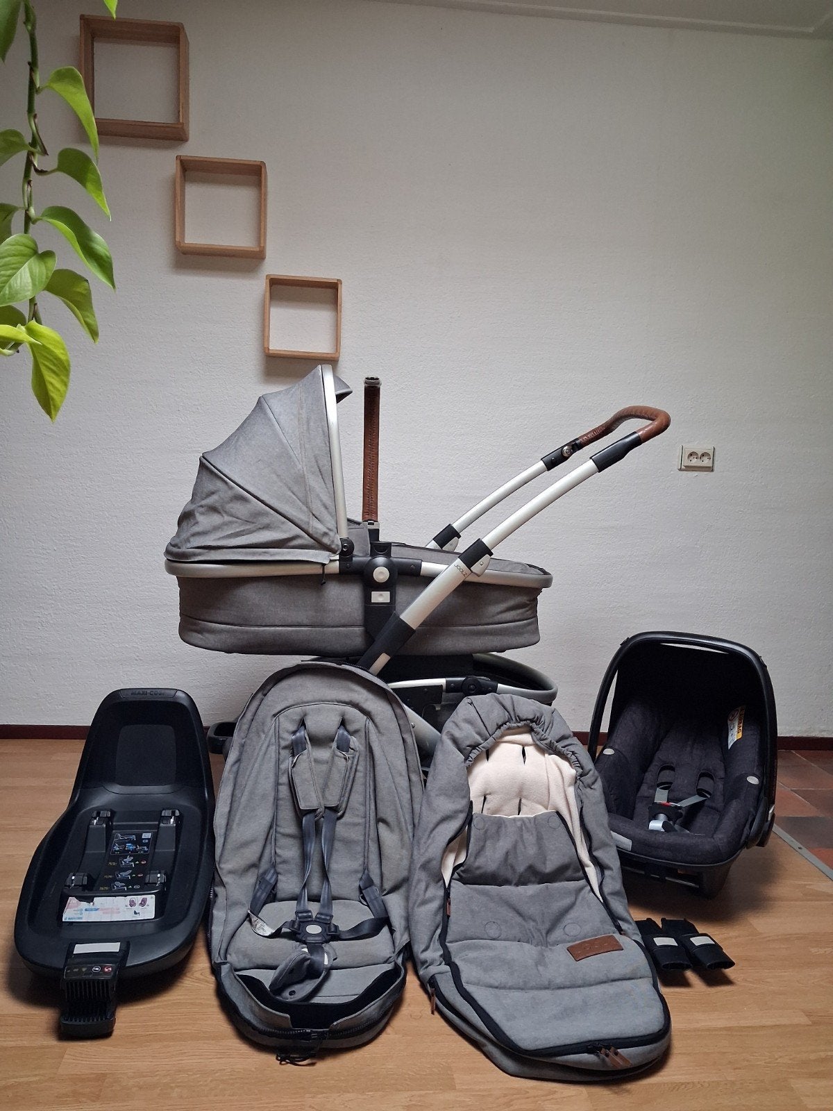 Joolz Geo complete set + Maxi-Cosi + 2wayFix Isofix, Ophalen, Gebruikt, Overige merken, Met autostoeltje