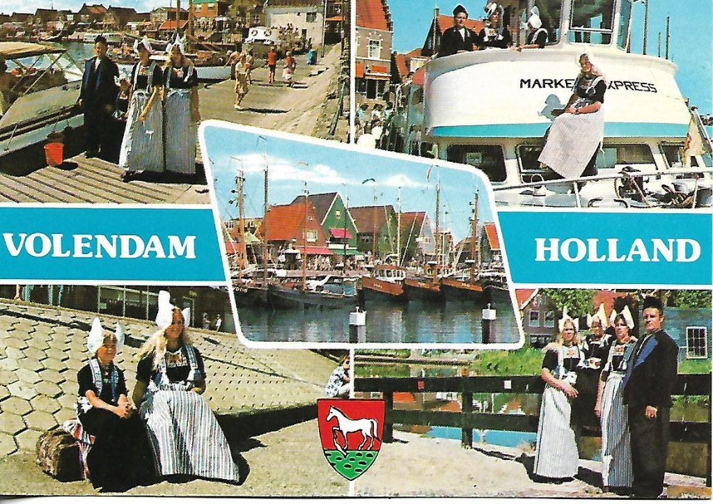 Volendam- -5-luik., Verzenden, 1980 tot heden, Ongelopen, Noord-Holland