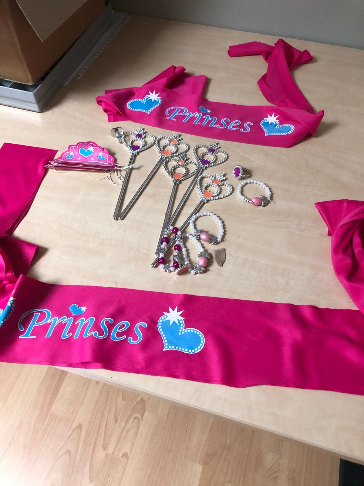 Prinsessen Attributen Set: Sjerpen, Toverstafjes & Sieraden, Ophalen of Verzenden, Gebruikt, Meisje