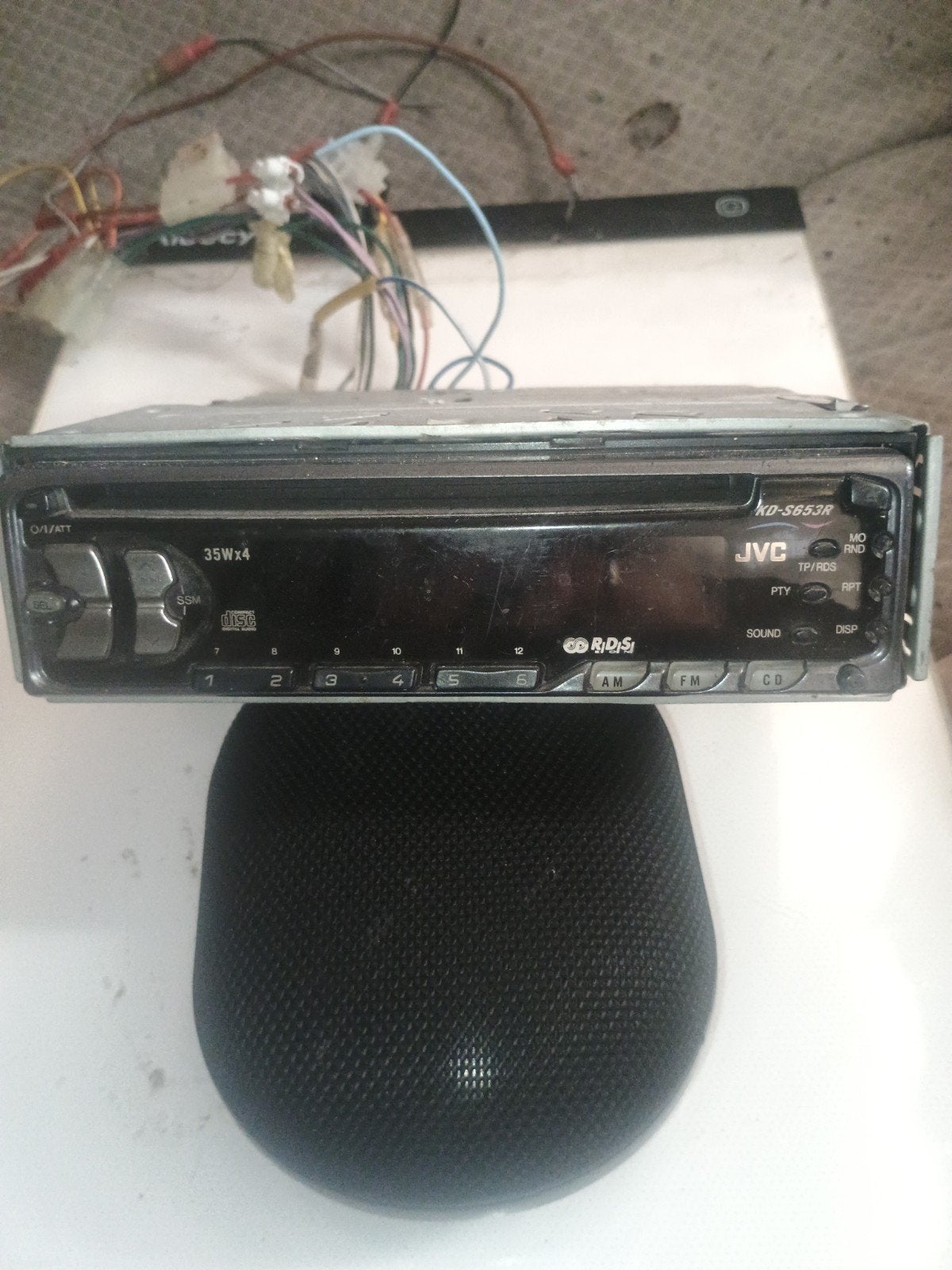 JVC KD-S653R Autoradio CD-speler, Ophalen of Verzenden, Zo goed als nieuw